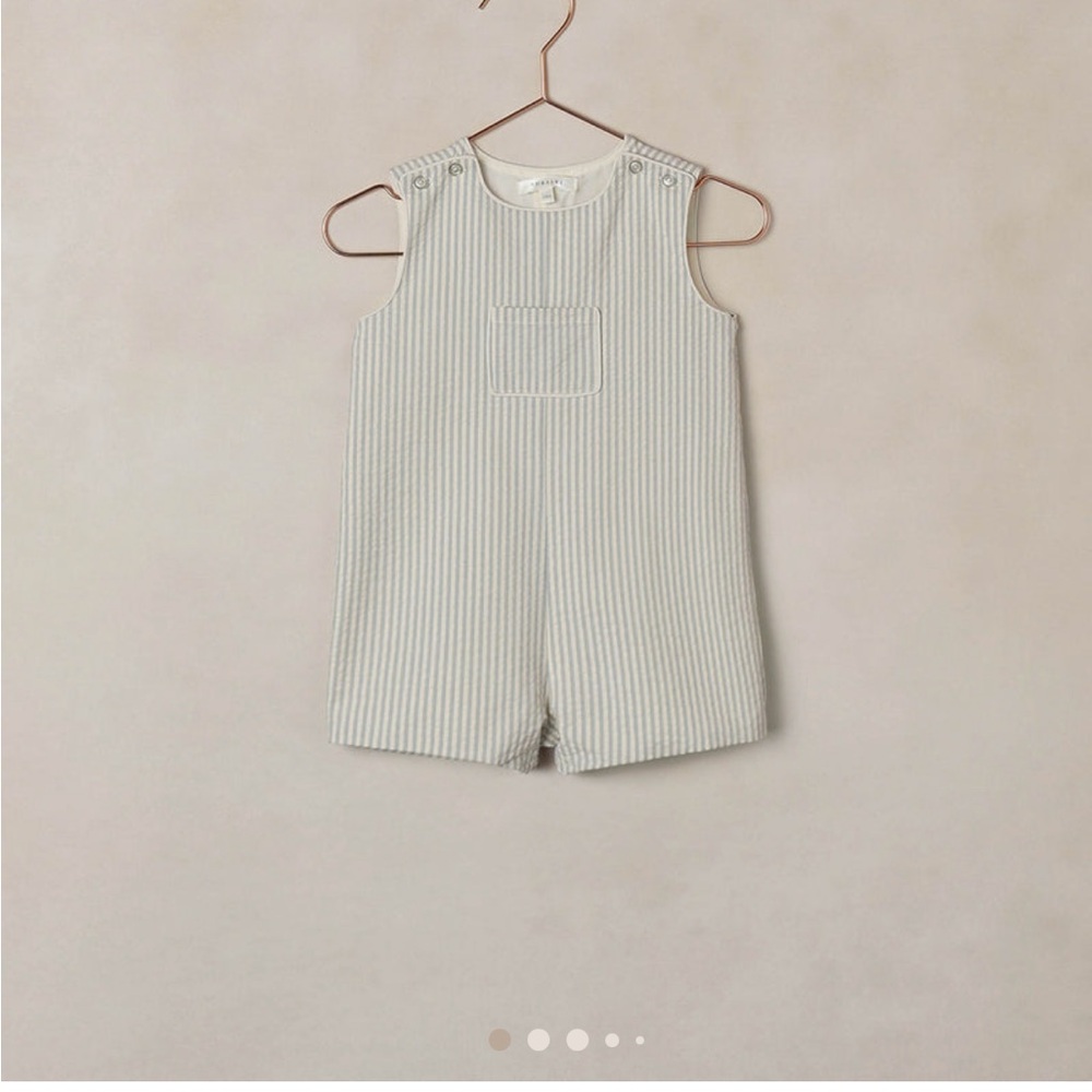 Noralee Georgie romper sky stripe size 6 months